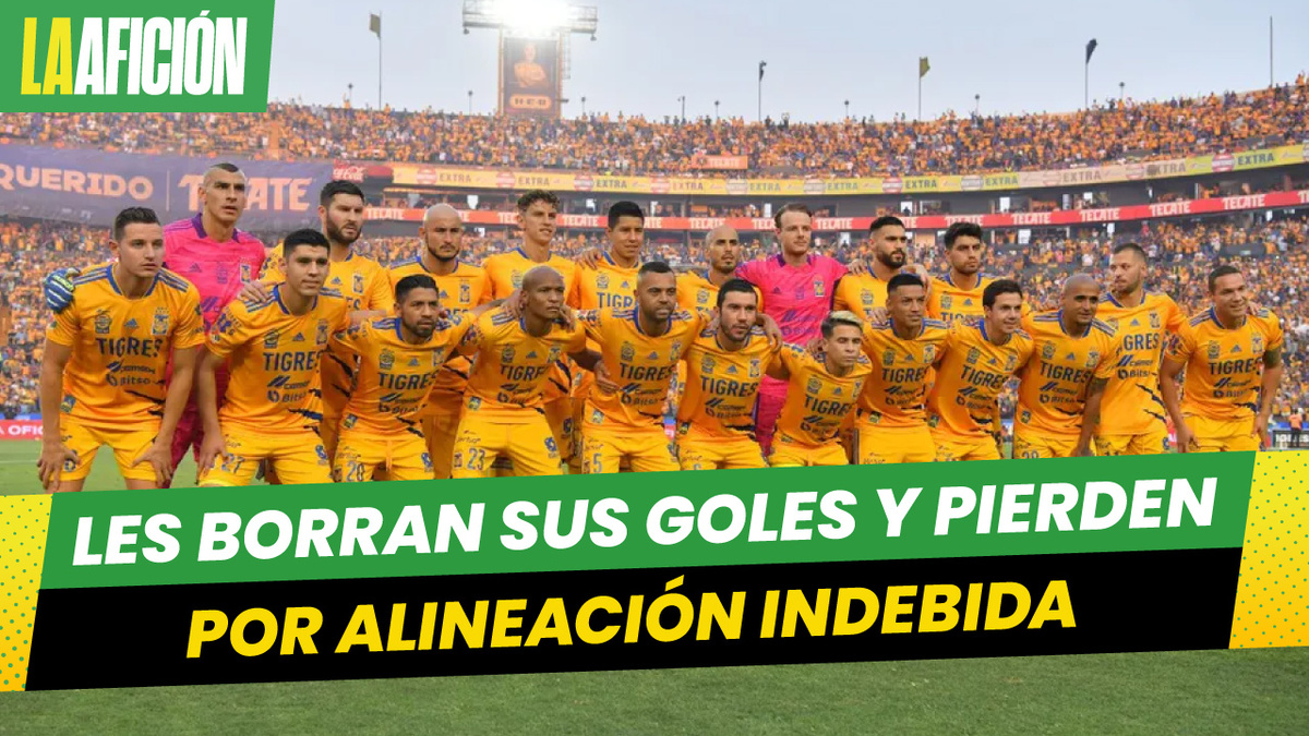 Tigres pierde 0-2 ante Atlas por alineación indebida; borran goles de Gignac