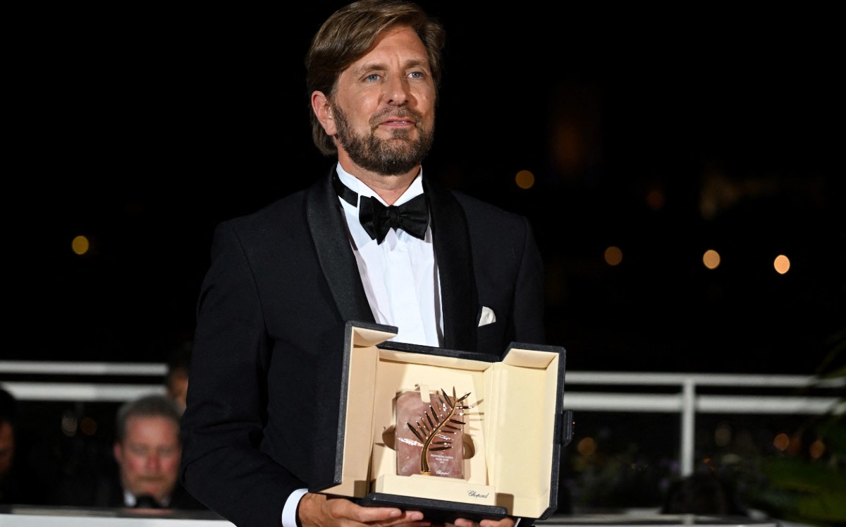 El cineasta ganador. (AFP)