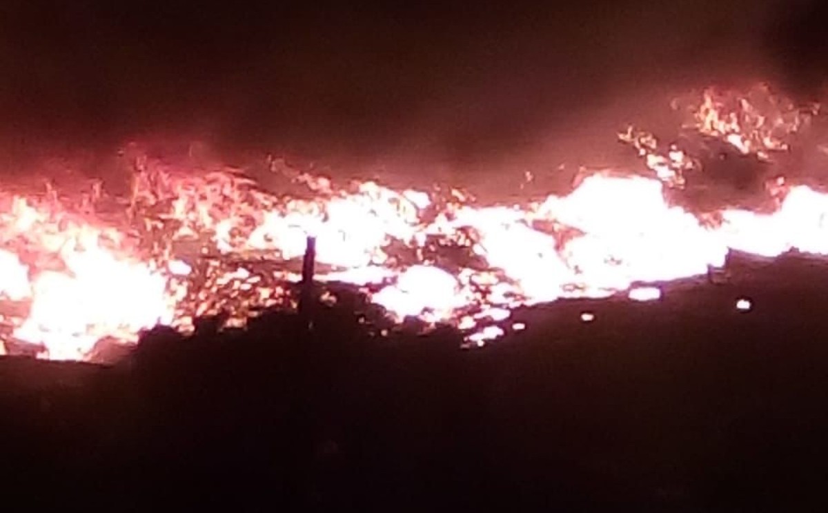 "El incendio comenzó alrededor de las 20:00 horas" | Especial.