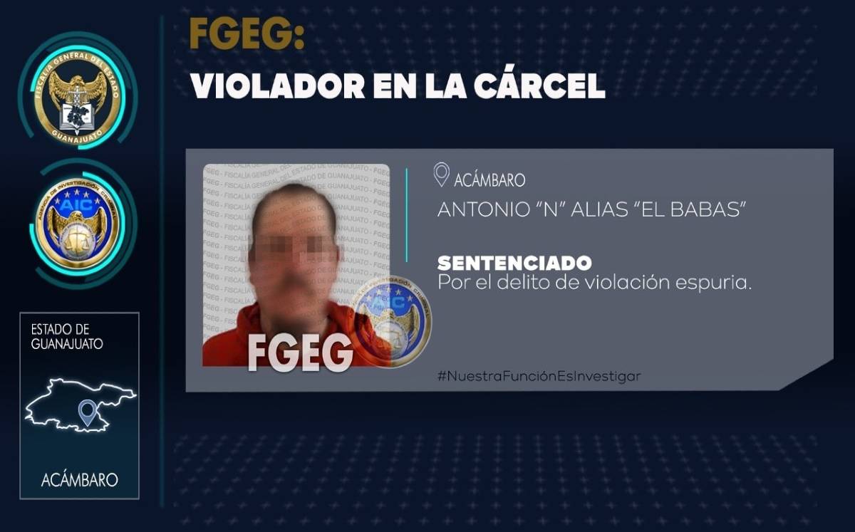 Hombre es sentenciado a 10 años de cárcel.-