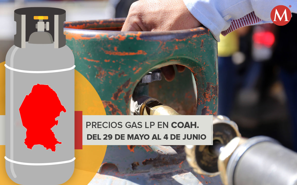 Precio de gas LP en Coahuila para la semana del 29 de mayo al 4 de junio. | Archivo
