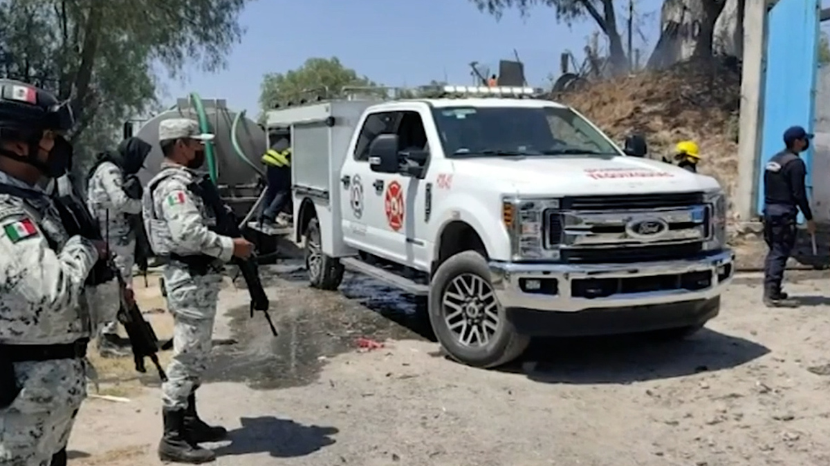 Registran explosión de polvorines en Zumpango; hay una persona sin vida