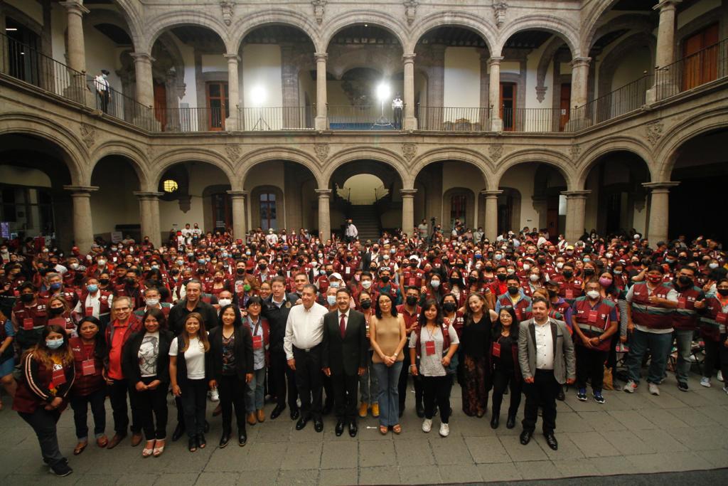La toma de protesta se realizó en el Museo de la Ciudad de México. (Especial)