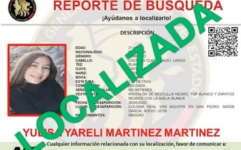 Yulisa Yareli Martínez, de 21 años. Foto: Especial
