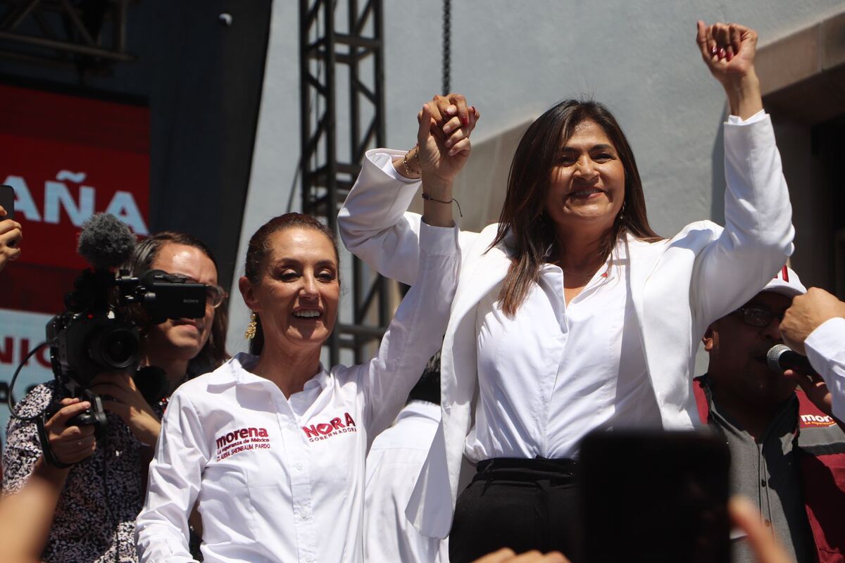 Claudia Sheinbaum y Nora Ruvalcaba. (Especial)