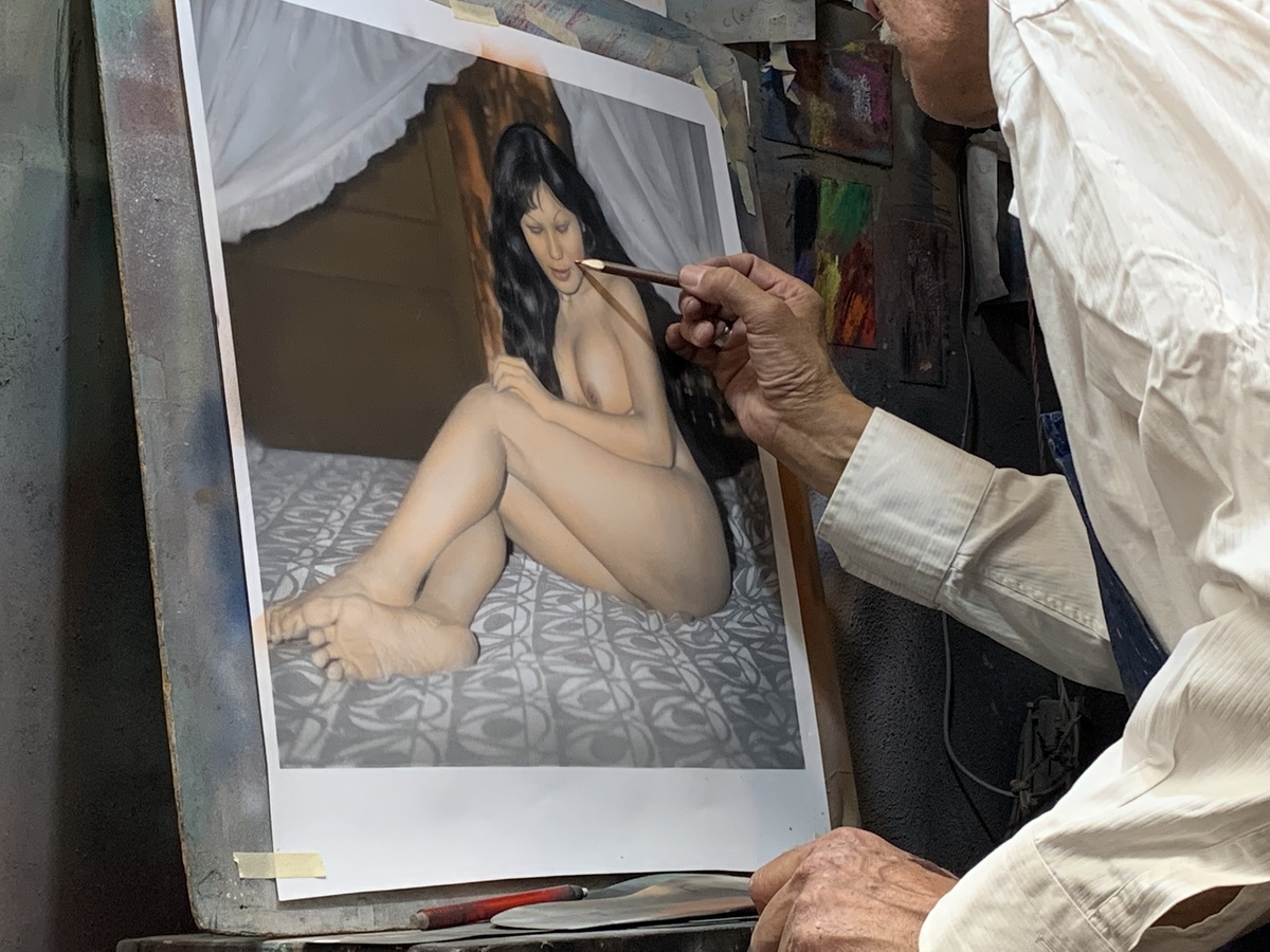 El fotógrafo, el retocador, Lyn May y otras vedettes