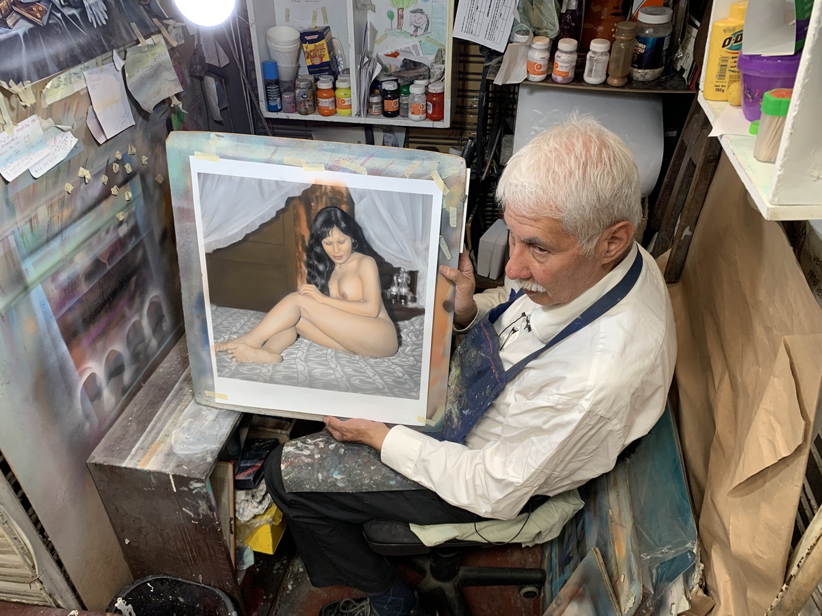 El fotógrafo, el retocador, Lyn May y otras vedettes