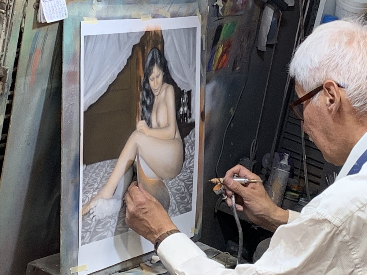 El fotógrafo, el retocador, Lyn May y otras vedettes