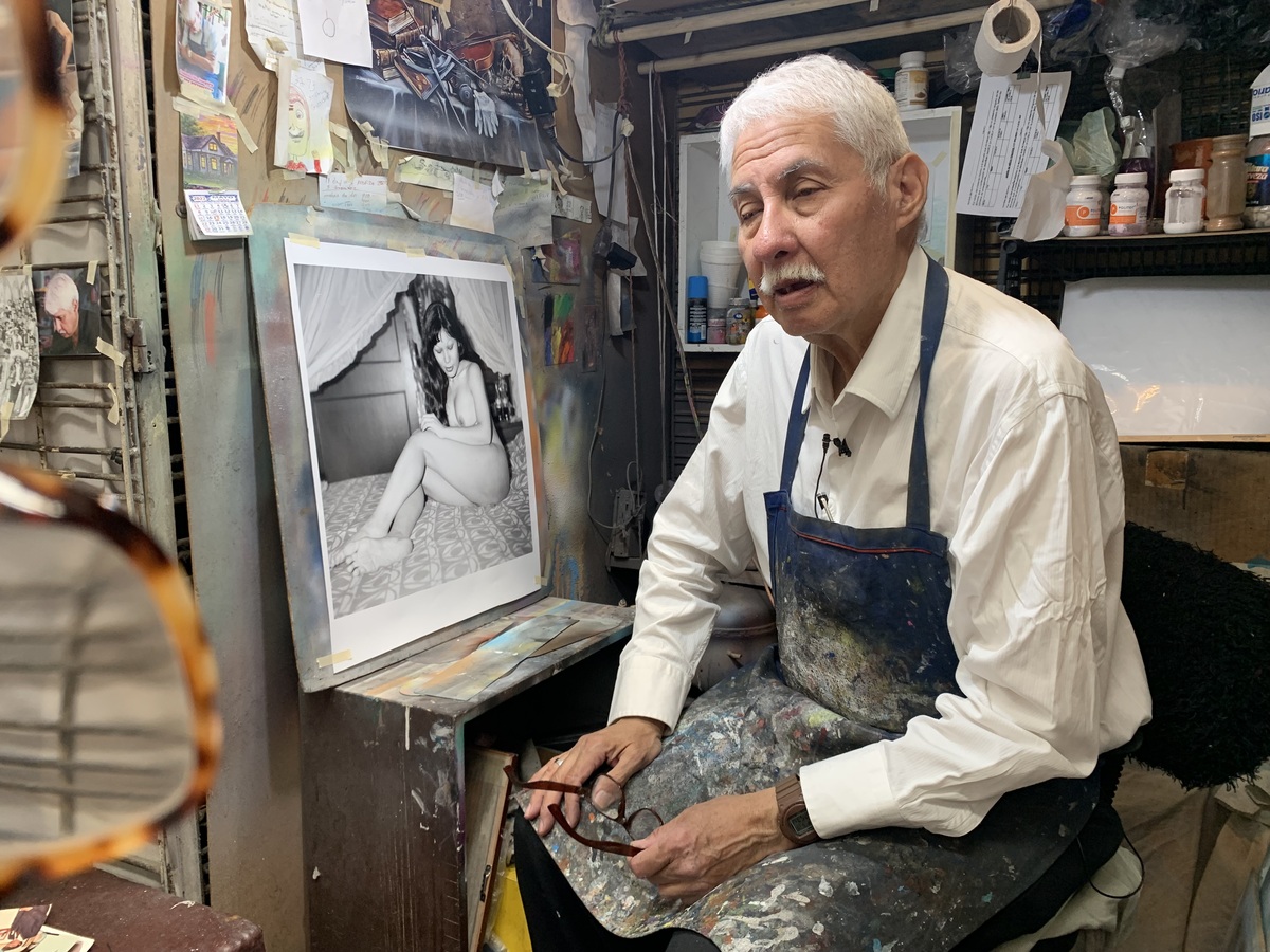 El fotógrafo, el retocador, Lyn May y otras vedettes
