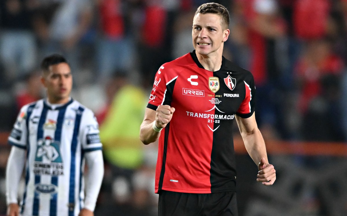 Julio Furch anotó el polémico penal de Atlas en la final sobre Pachuca (Imago7)