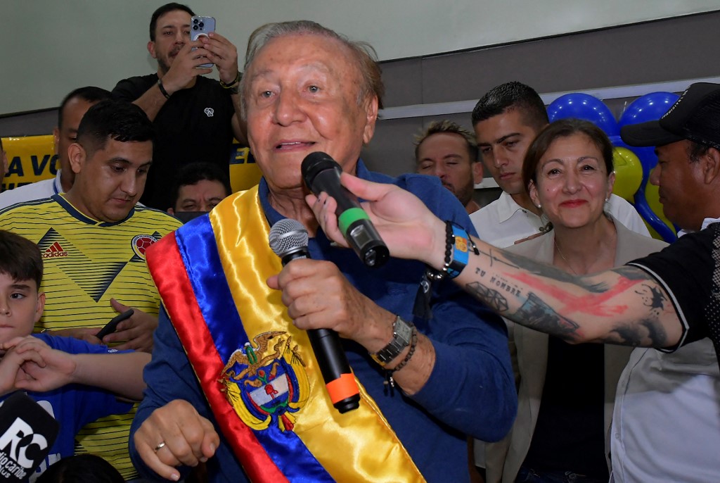 Rodolfo Hernández ha sido un empresario e ingeniero que obtuvo sus mayores ingresos en la construcción. (AFP)