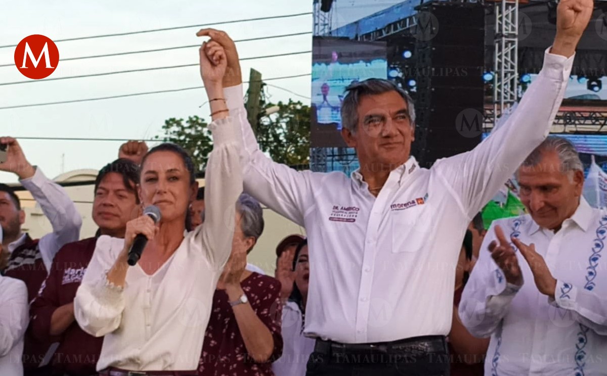 Viene la primavera para Tamaulipas: Claudia Sheinbaum