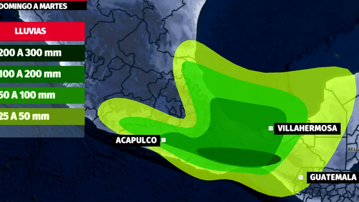 CONAGUA califica como peligroso al huracán “Agatha”