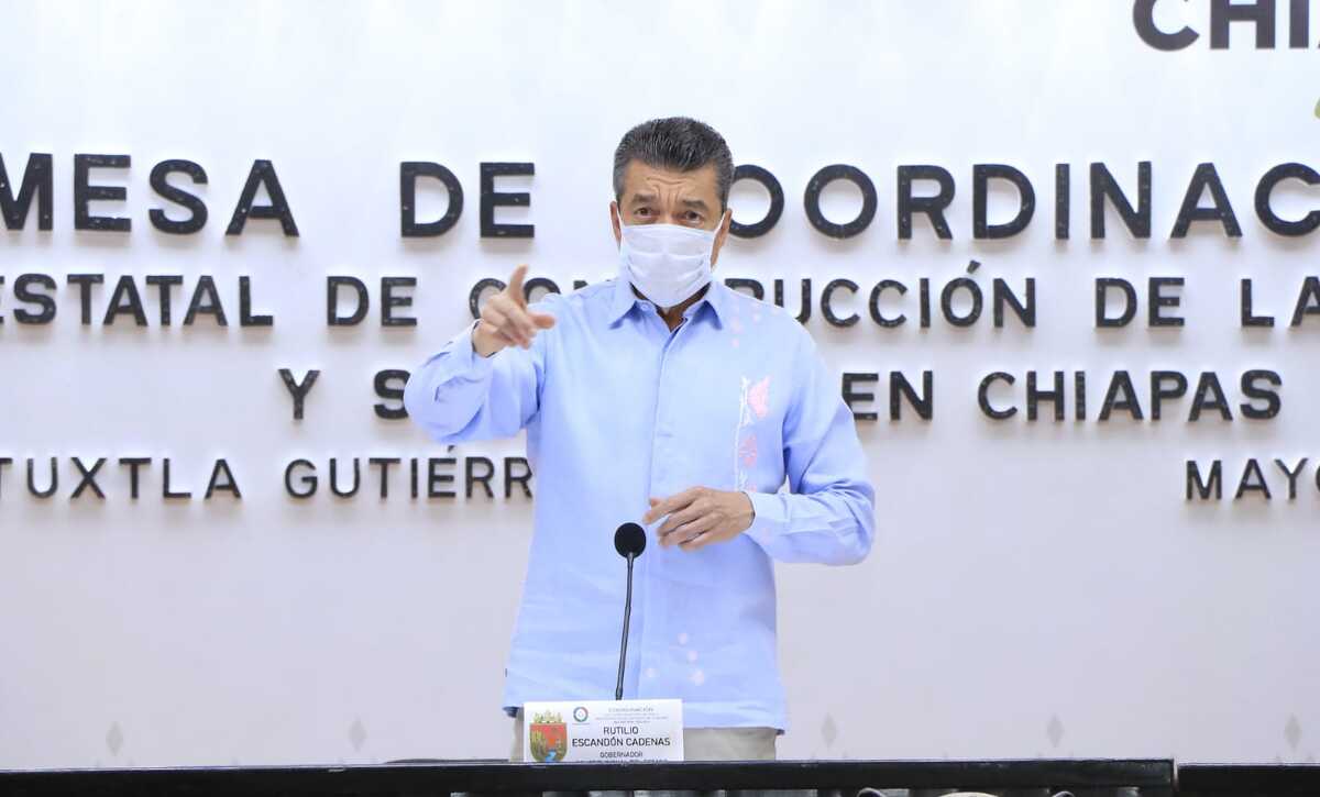 El gobernador Rutilio Escandón. (Foto: Especial)