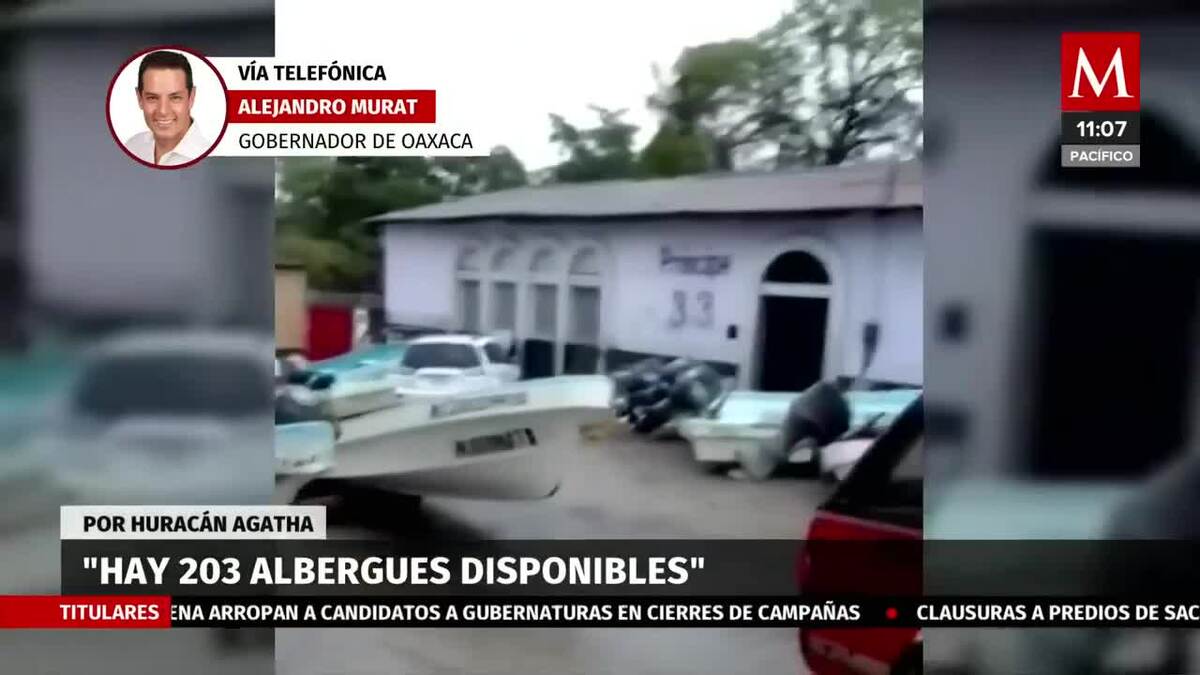 Huracán tocará Oaxaca en Huatulco: Alejandro Murat