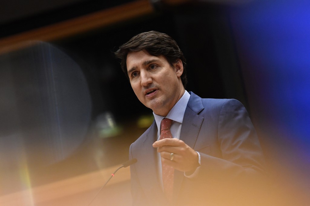 Justin Trudeau, primer ministro de Canadá. (AP)