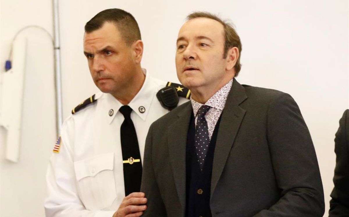 Kevin Spacey, escoltado en 2019 (EFE).