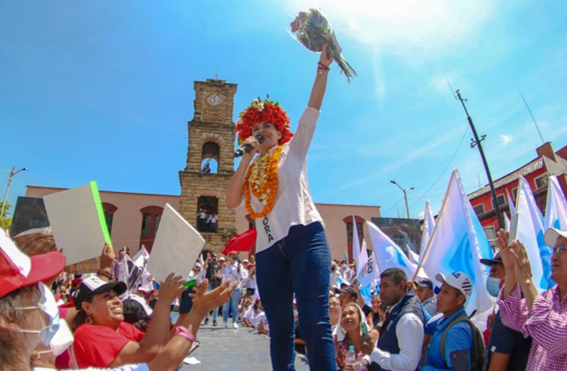 Viggiano en la Plaza de Huejutla. (Especial)