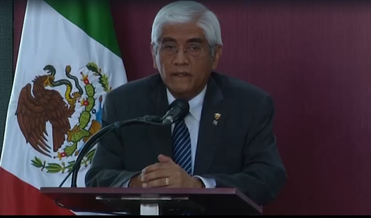 Adolfo Marín, secretario de Seguridad Pública de Zacatecas. (Captura)