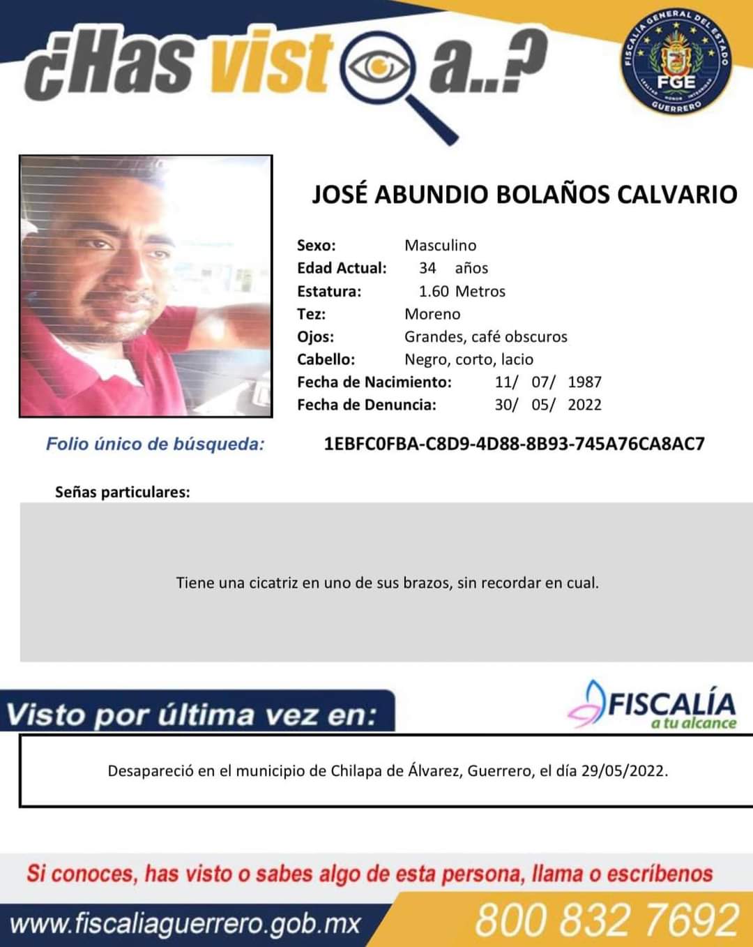 Al parecer fue secuestrado. (Rogelio Agustín)