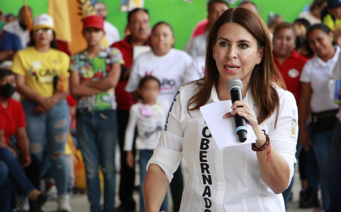La candidata hizo públicos los gastos de opositores para lanzar ataques en su contra. (Cortesía)