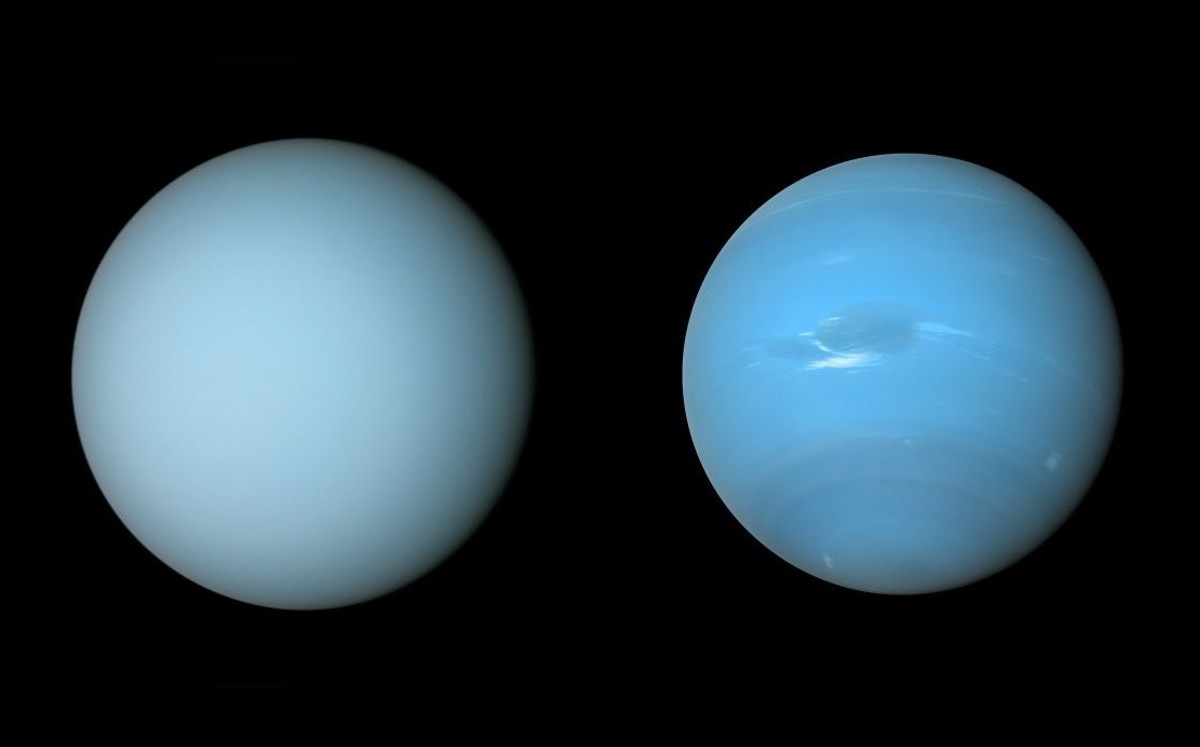 Características de Urano y Neptuno (DPA).