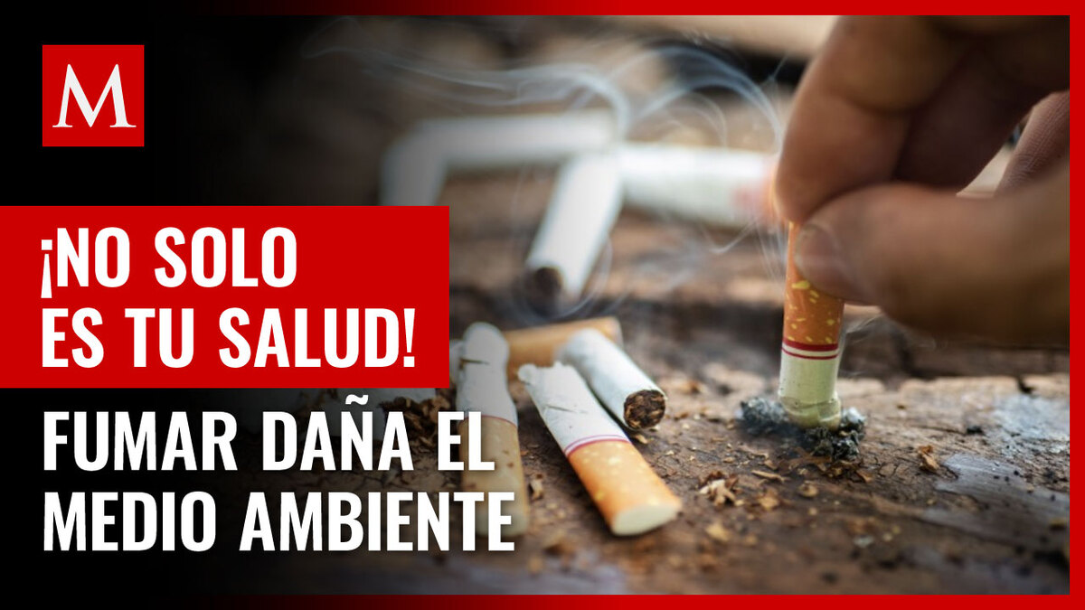 Fumar no solo daña la salud sino también el medio ambiente, advierte la OMS