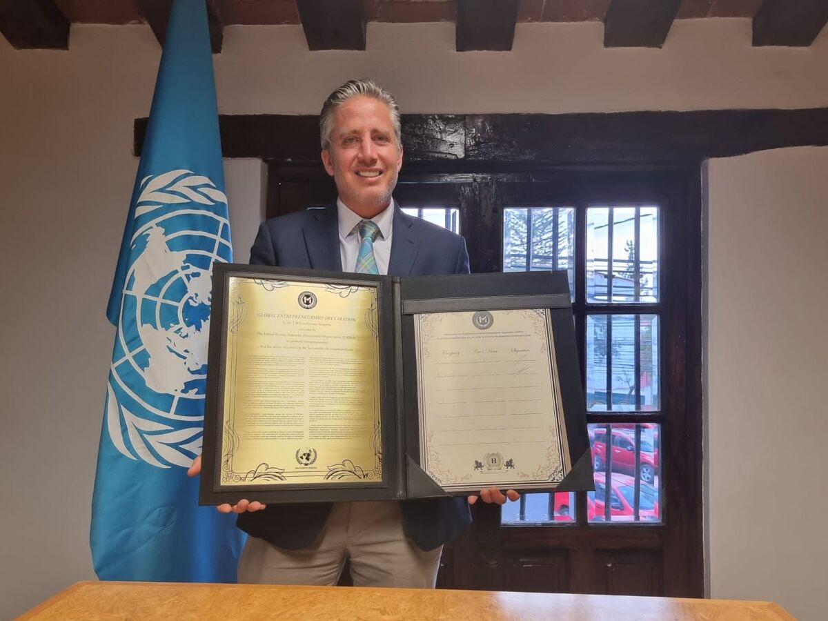 Helian Leigon, CEO de la Declaración Global de Emprendimiento. (Especial)