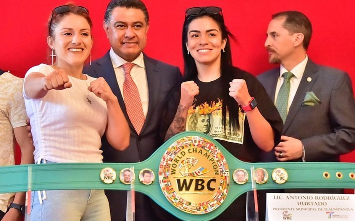 Jacky Calvo y Mari Salinas van por guerra; disputarán el título plata del CMB (Instagram)