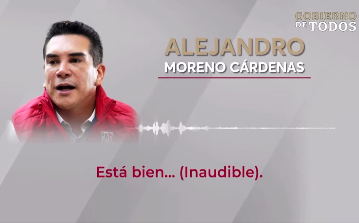 Layda Sansores revela nuevo audio con voz de Alejandro Moreno. | Captura