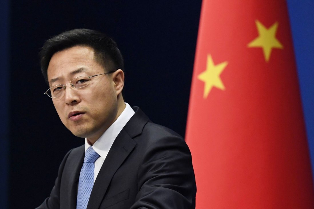El portavoz pidió que China no se visto de esa manera con EU