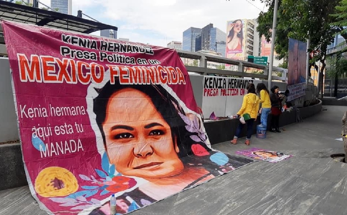 Kenia Hernández, activista de personas indígenas. | Especial.