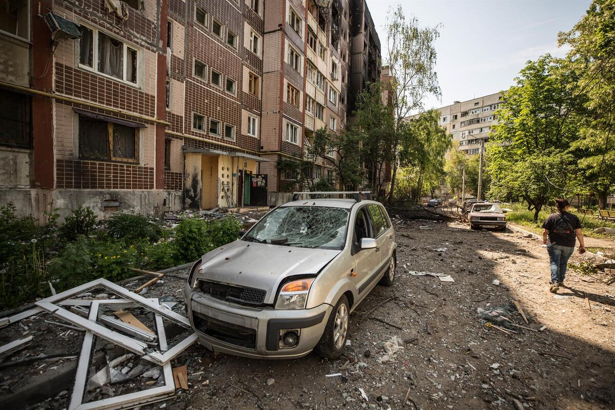 La ciudad ha sido prácticamente tomado por Rusia (EFE)
