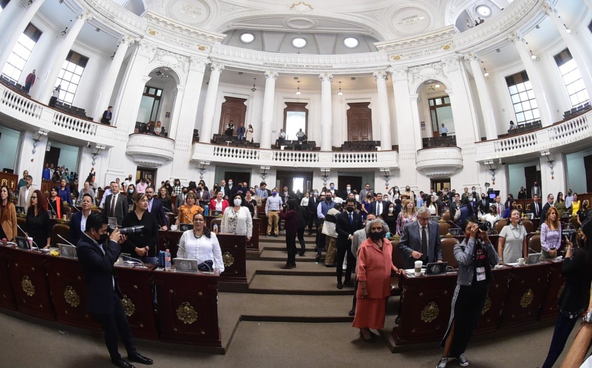 Miembros del Congreso de la Ciudad de México. (Especial)