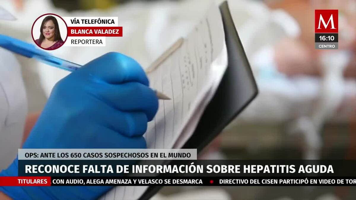 La OPS reconoció que se carece de información sobre la hepatitis aguda