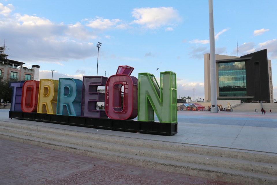 Plaza Mayor de Torreón. (Rolando Riestra)