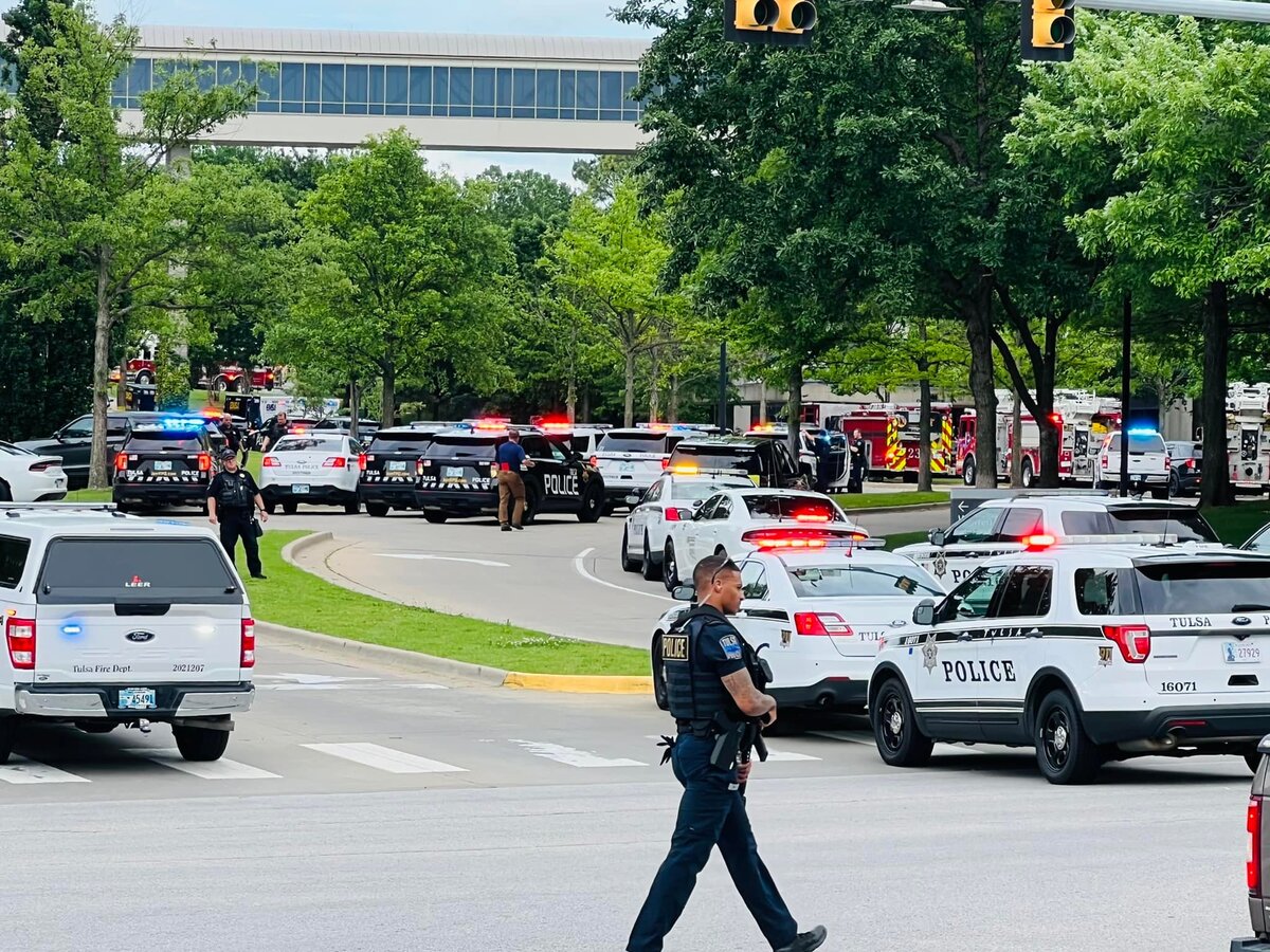 El tiroteo fue reportado durante la tarde del miércoles. (Facebook: Tulsa Police)
