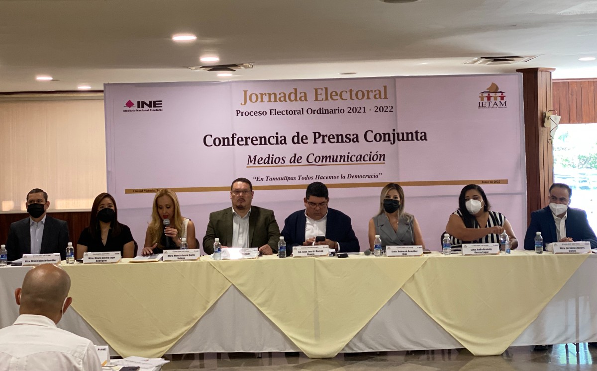 Confía INE en trabajo de funcionarios de casilla de Tamaulipas