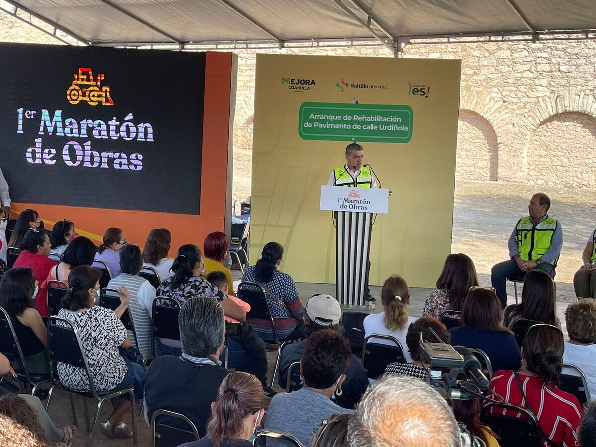 En Coahuila, dan inicio a maratón de obras con Saltillo nos une- Grupo ...