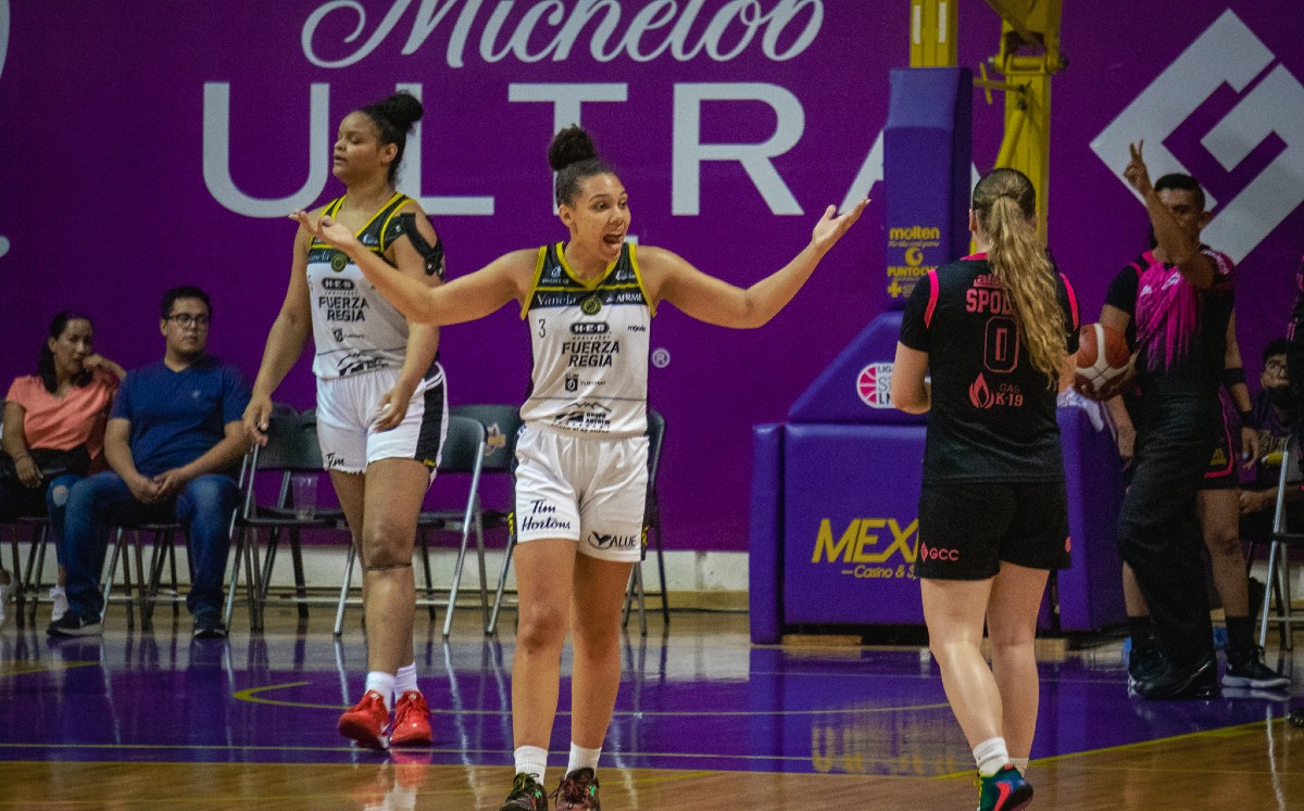 Fuerza Regia Femenil vence Adelitas y acecha liderato de Zona Norte en LNBP (Cortesía)