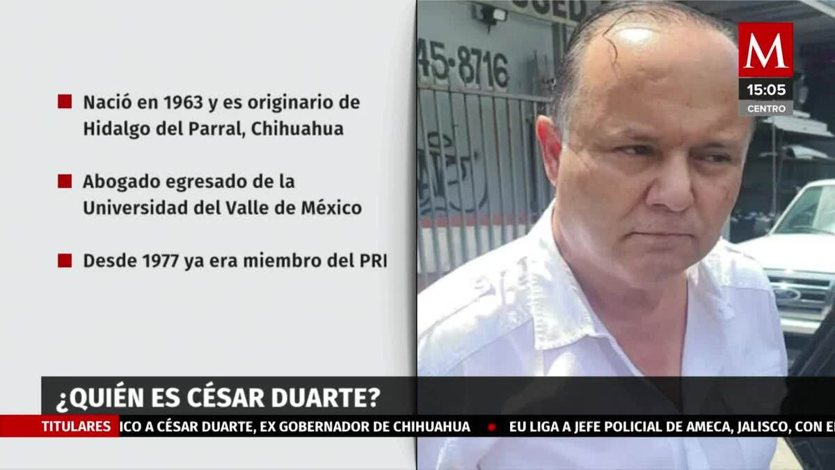 Quién es César Duarte y por qué lo detuvieron y extraditaron Grupo