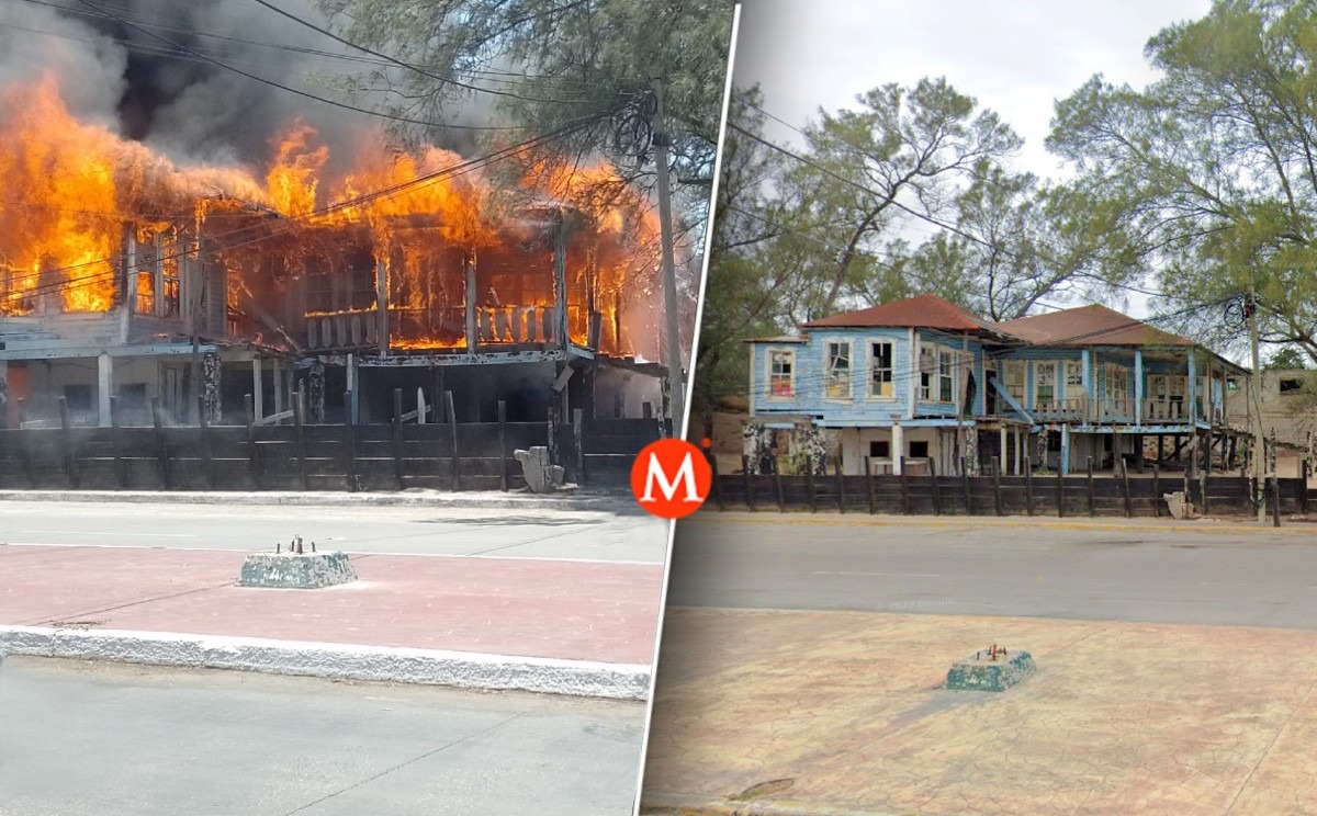 Se incendia casa antigua reconocida en Miramar