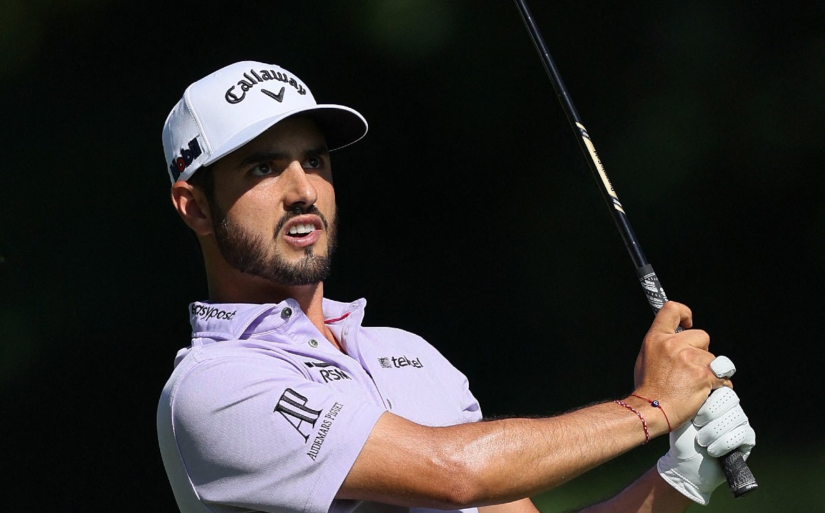 Abraham Ancer se aferra al top 20 en el Memorial Tournament (AFP)