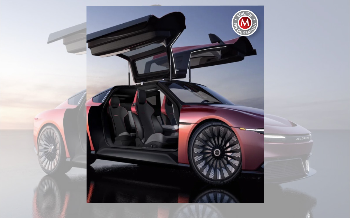 Alpha 5, el sucesor eléctrico del DeLorean. (Foto: Especial)