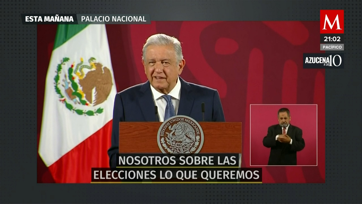 AMLO descartó que no hay indicios de violencia para las elecciones