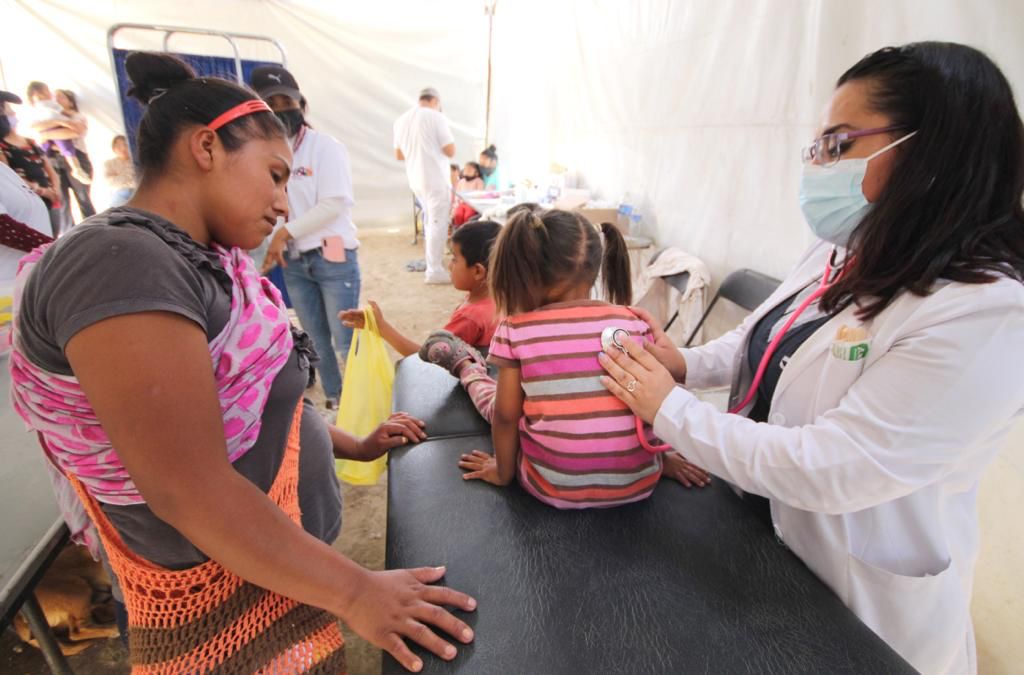 "Han brindando atención médica a por lo menos 35 personas tras incendio en Chimalhuacán" | Especial.