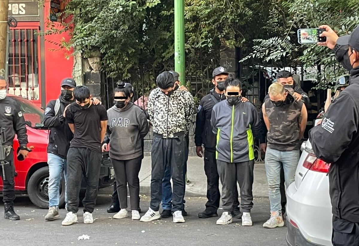 La detención ocurrió en la calle Serapio Rendón, alcaldía Cuauhtémoc. | Ramón Ramírez