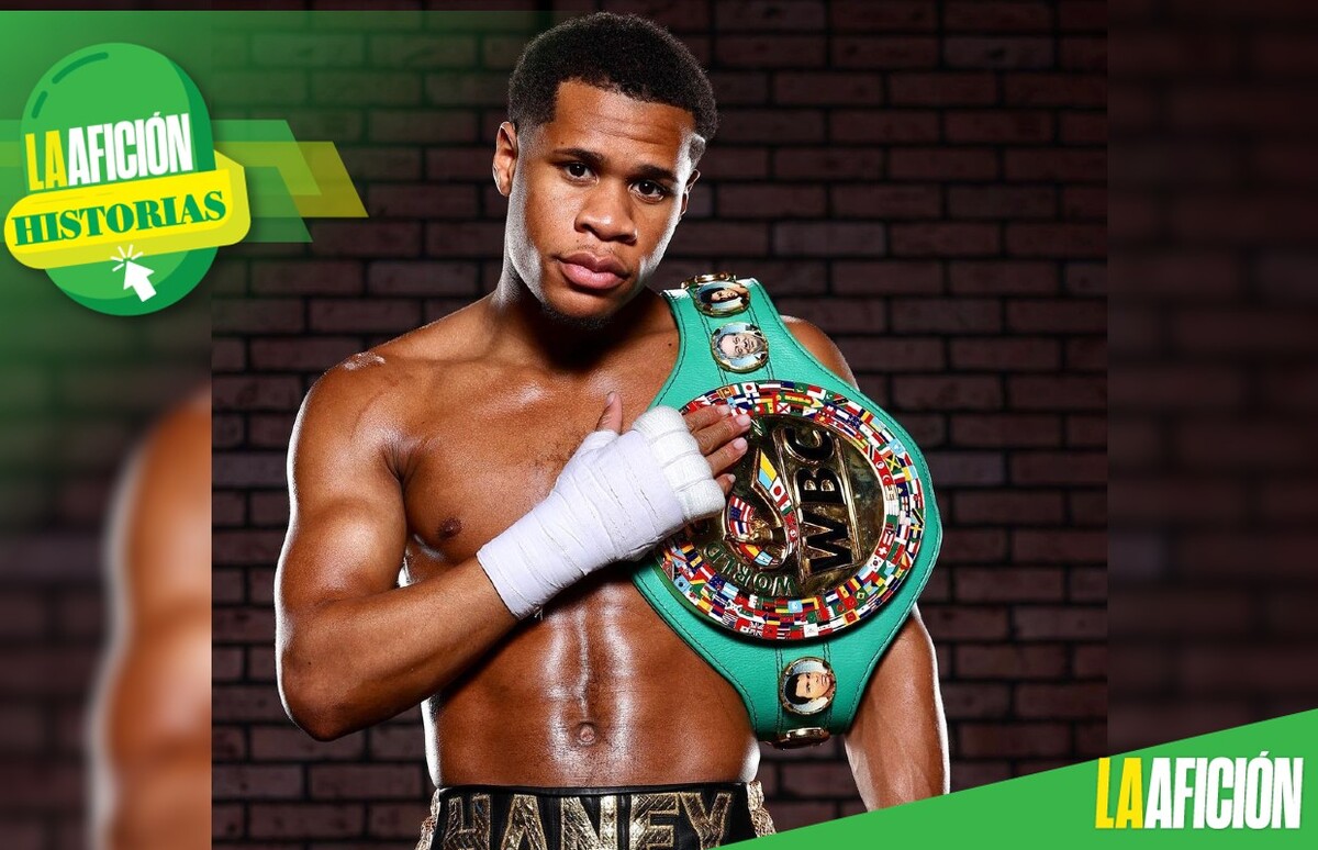 Devin Haney, el boxeador que se forjó en un bar de Tijuana (Instagram)