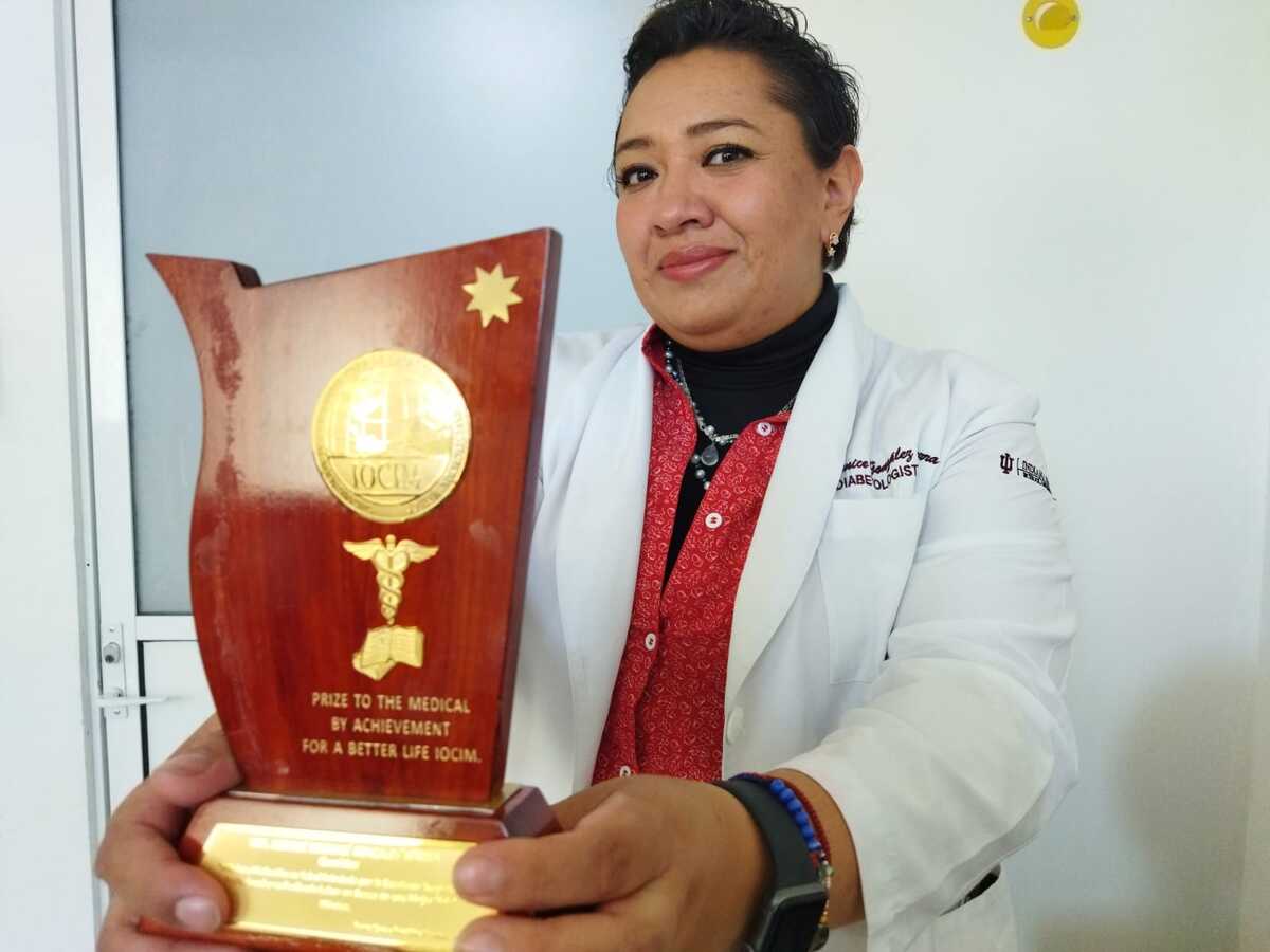 La Doctora Berenice Ibarra fue reconocida como la mejor investigadora genética en Latinoamericana (Cortesía)