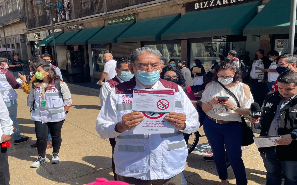 Inicia campaña de concientización para fumadores. | Ramón Ramírez